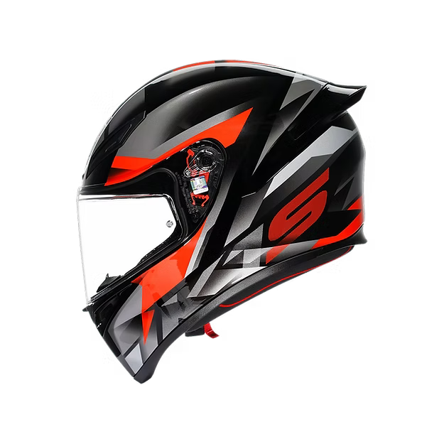 AGV K1 S FASTLAP BLACK/GREY/RED DOT(E2206)
