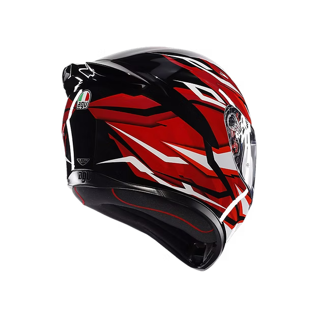 AGV K1 S LION BLACK/RED/WHITE DOT(E2206)