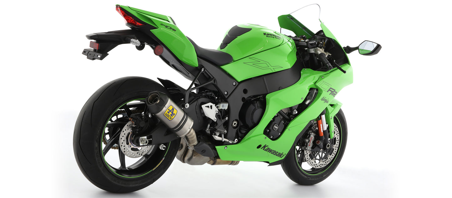 ARROW SLIP-ON EXHAUST FOR KAWASAKI ZX-10R 2021-24