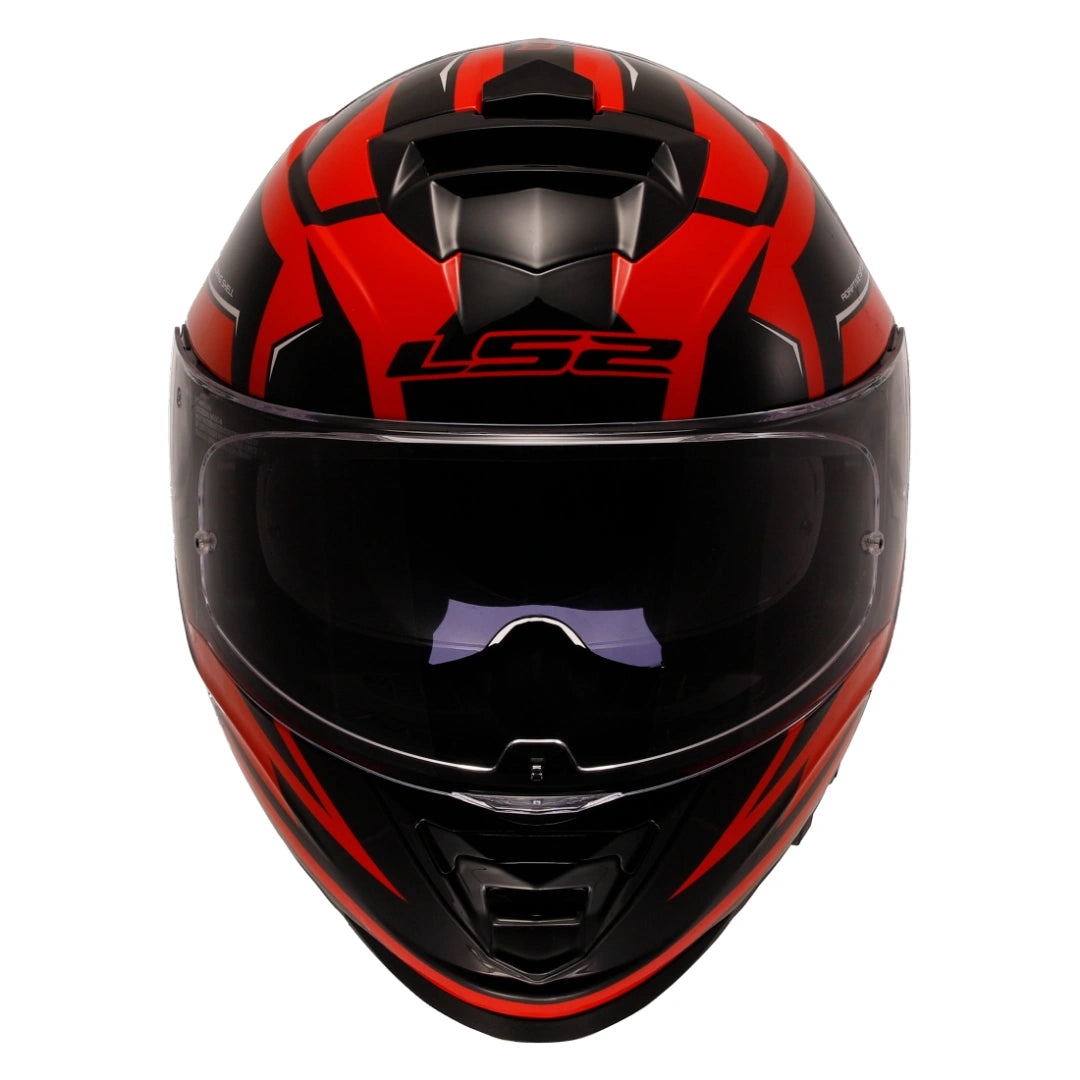 LS2 FF800 STORM II ATOMIK BLACK RED