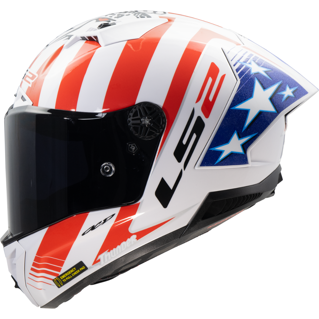 LS2 FF805 THUNDER CARBON GP AERO REPLICA BAZ