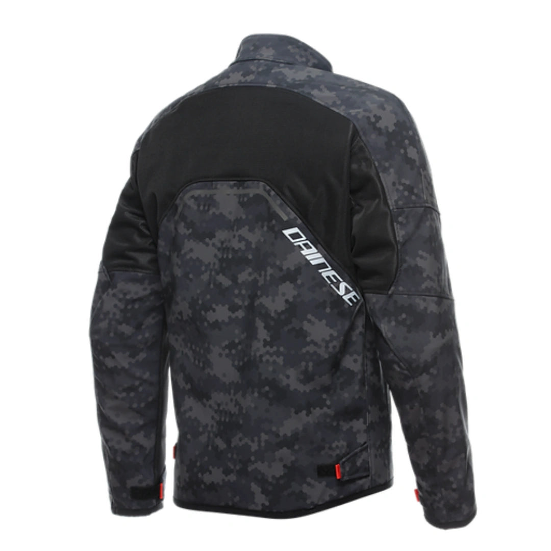 DAINESE IGNITE AIR TEX JACKET CAMO-GRAY/BLACK/FLUO-RED