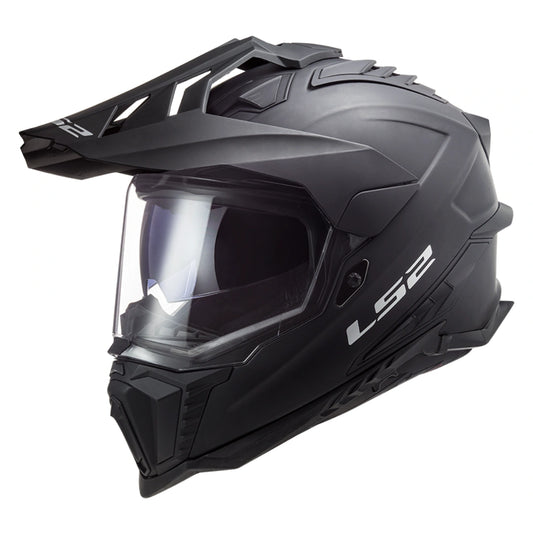LS2 MX436 PIONEER II SOLID MATT BLACK