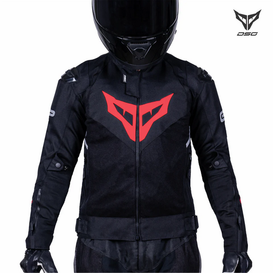 DSG GPX RIDING JACKET BLACK RED