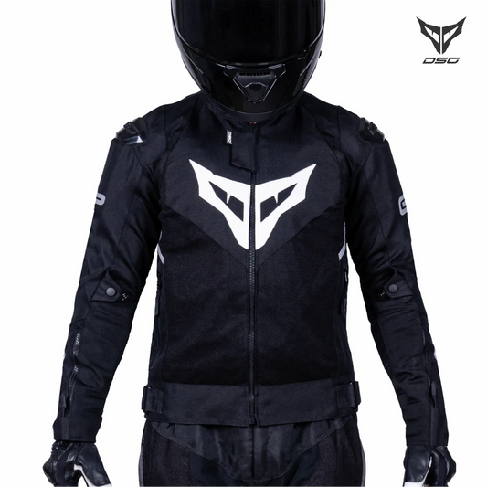 DSG GPX RIDING JACKET BLACK WHITE