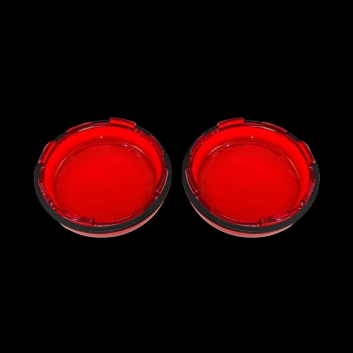 CUSTOM DYNAMICS – PROBEAM® BULLET STYLE TURN SIGNAL LENSES FOR HARLEY-DAVIDSON – RED