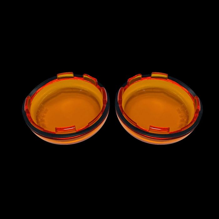 CUSTOM DYNAMICS – PROBEAM® BULLET STYLE TURN SIGNAL LENSES FOR HARLEY-DAVIDSON® – AMBER
