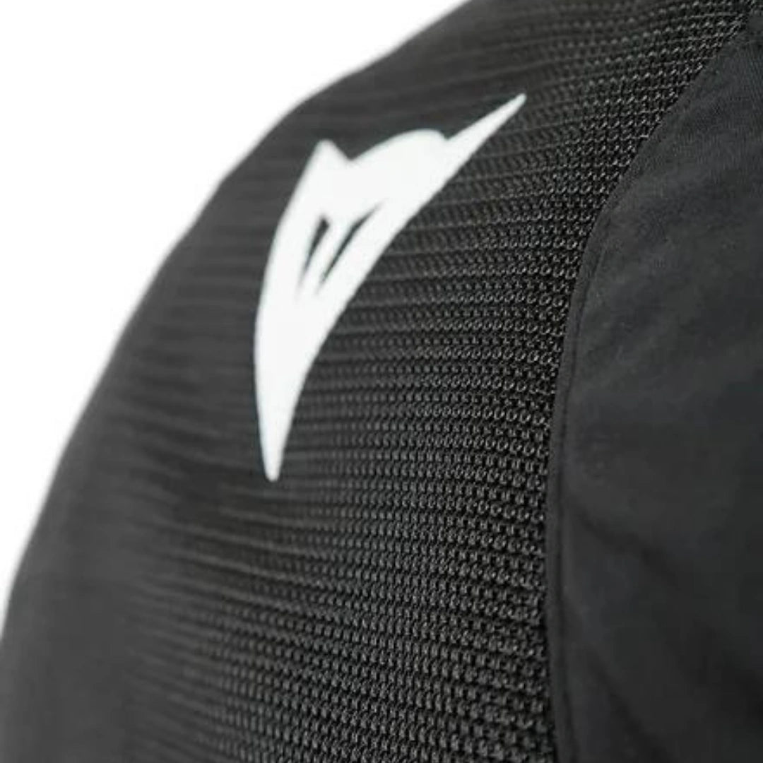 DAINESE AIR FRAME D1 TEX JACKET-BLACK/WHITE/FLUO-RED