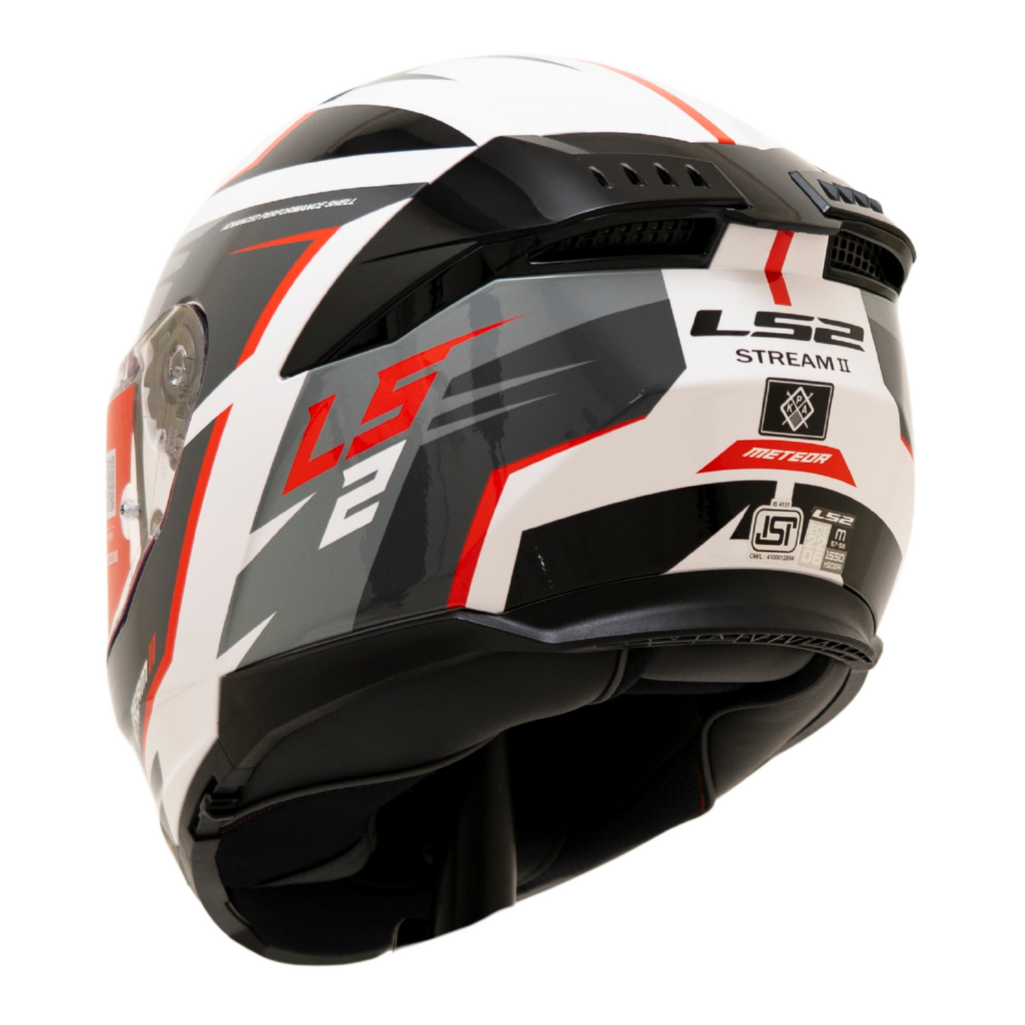 LS2 FF320 STREAM II METEOR WHITE RED