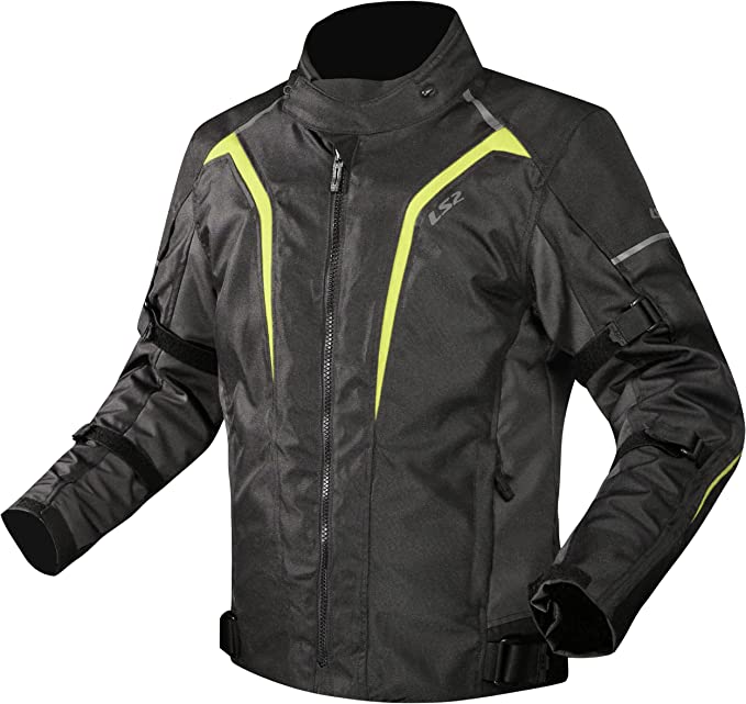 LS2 SEPANG BLACK FLUO-YELLOW JACKET Lvl-2