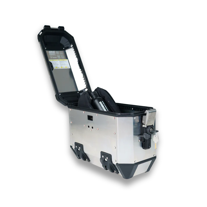 GIVI Monte Bianco Side Cases Pair of Monokey Silver