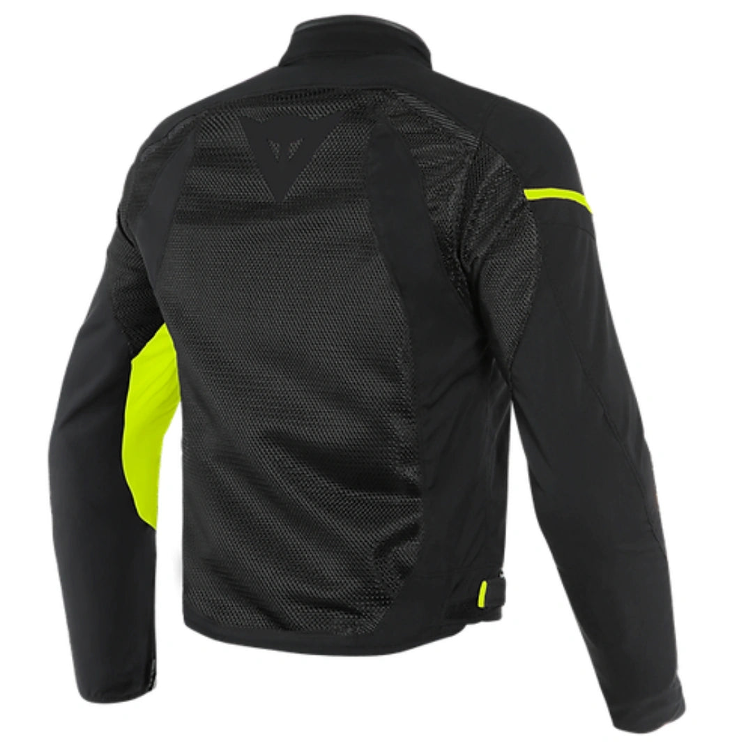 DAINESE AIR FRAME D1 TEX JACKET-BLACK/FLUO-YELLOW