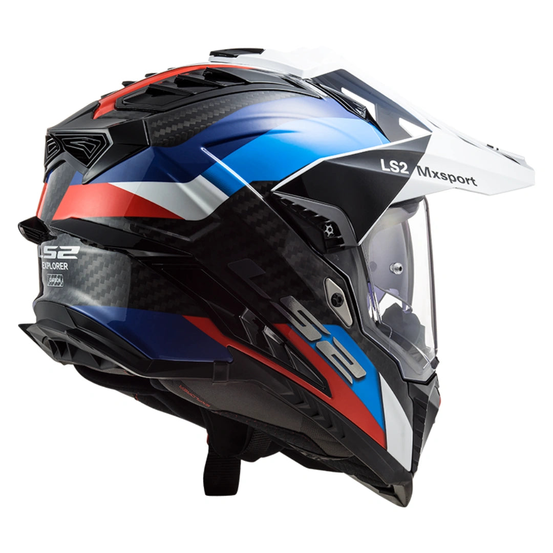 LS2 MX701 CARBON EXPLORER FRONTIER BLACK BLUE