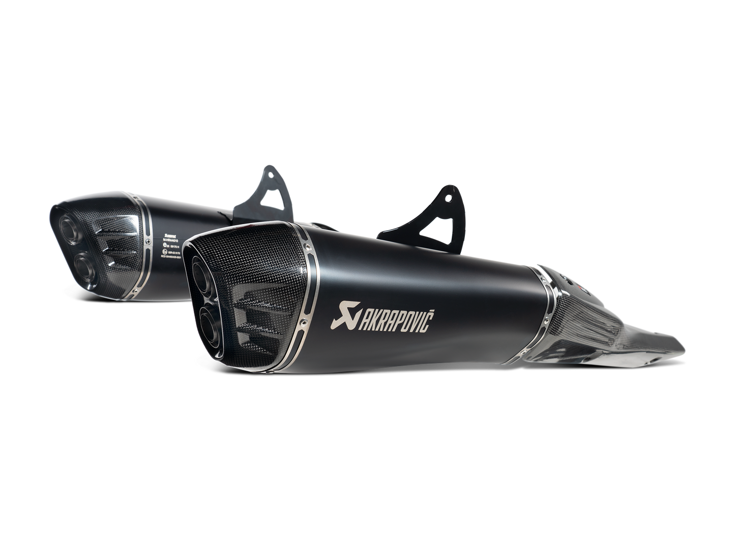 AKRAPOVIC SLIP-ON LINE TITANIUM FOR SUZUKI GSX-1300R HAYABUSA 2021 -2024
