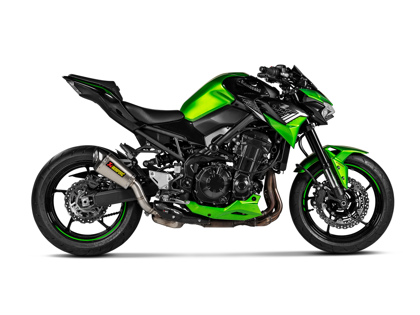 Akrapovic Slip-On Line (Titanium) for Kawasaki Z900 2020-2024