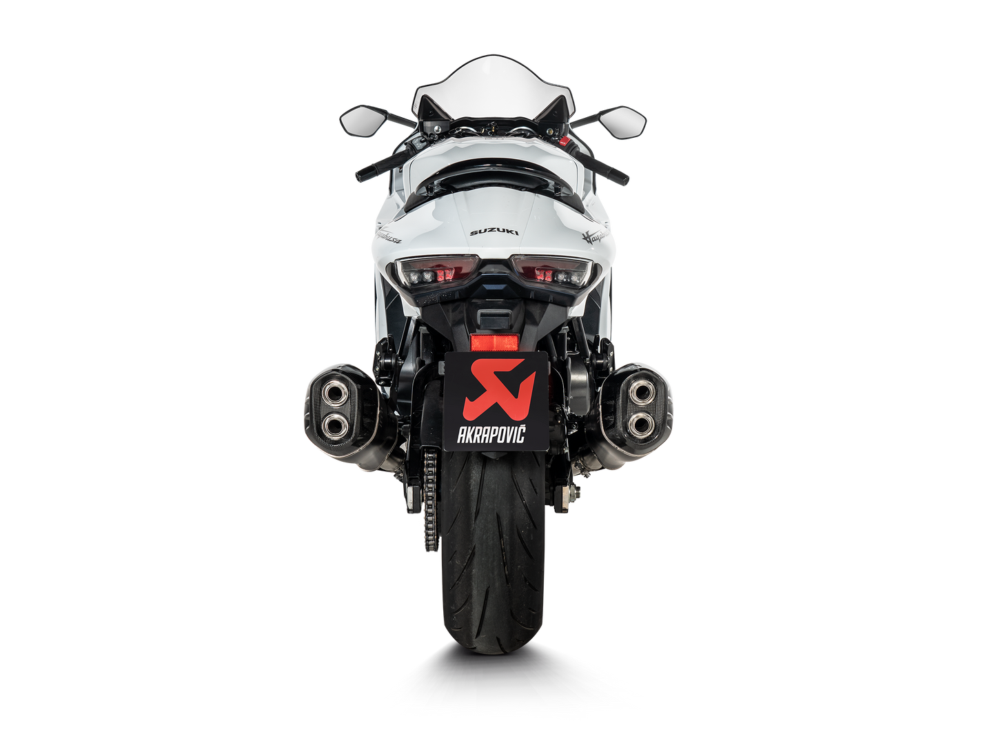 AKRAPOVIC SLIP-ON LINE TITANIUM FOR SUZUKI GSX-1300R HAYABUSA 2021 -2024