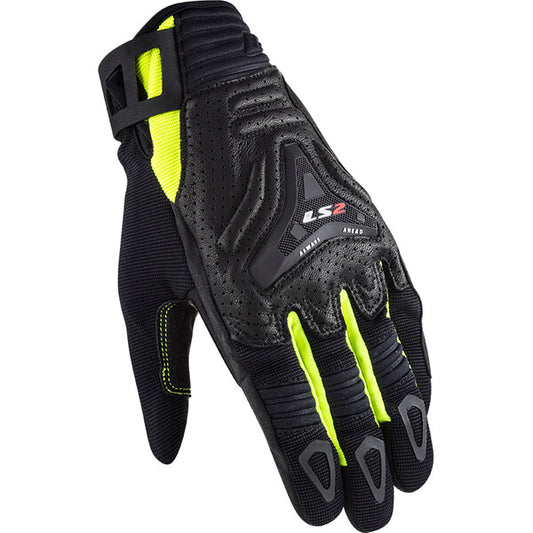 LS2 ALL TERRAIN BLACK HI-VIZ GREEN