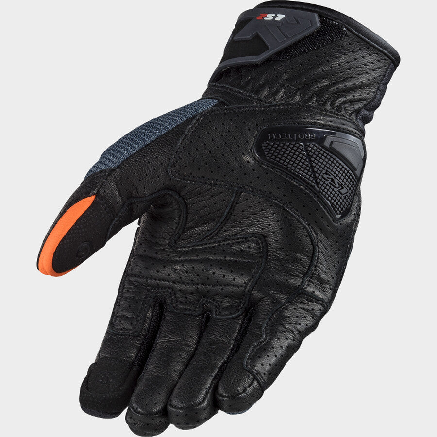 LS2 AIR RAPTOR BLUE-HI-VIZ ORANGE