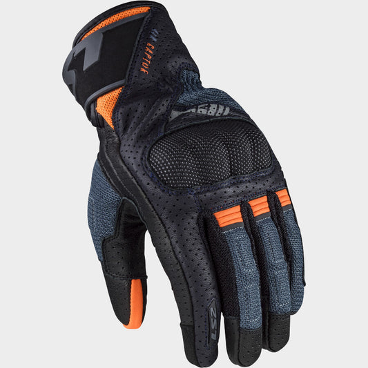 LS2 AIR RAPTOR BLUE-HI-VIZ ORANGE
