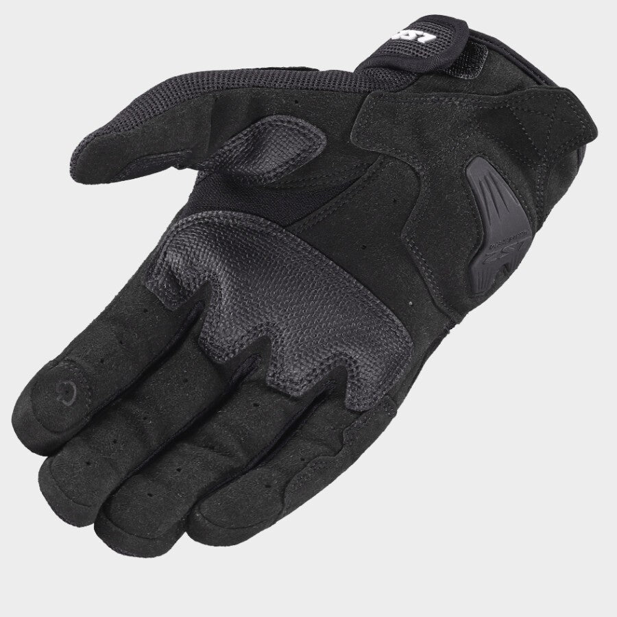 LS2 ATOM GLOVES BLACK