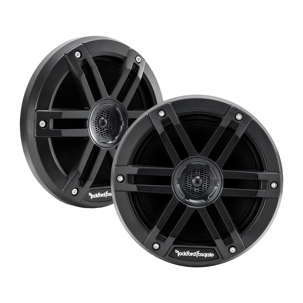 ROCKFORD FOSGATE M0 6.5" MARINE GRADE SPEAKERS (PR) – BLACK
