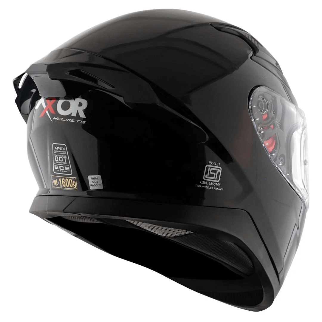 AXOR APEX SOLID HELMET BLACK