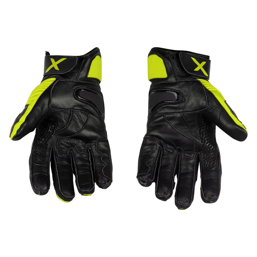 AXOR SPYDER RIDING GLOVES BLACK GREY