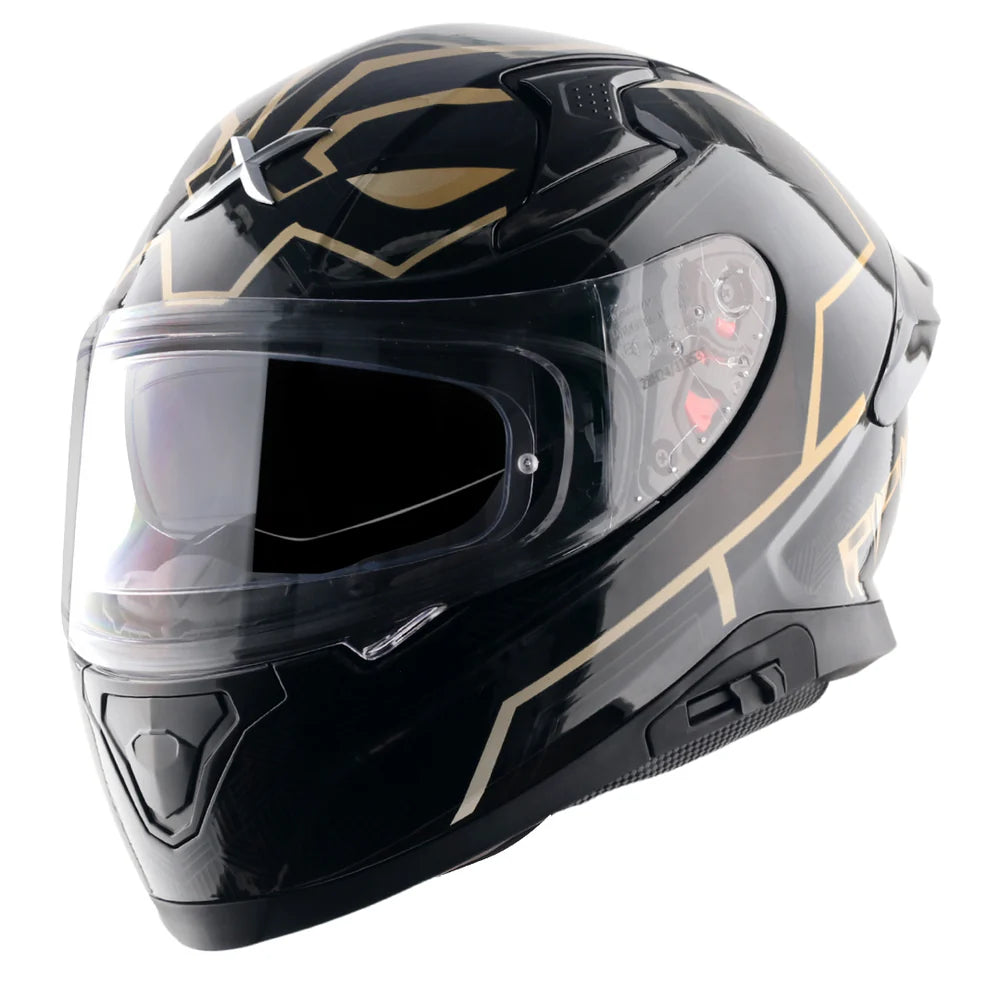 AXOR APEX MARVEL BLACK PANTHER HELMET BLACK GOLD