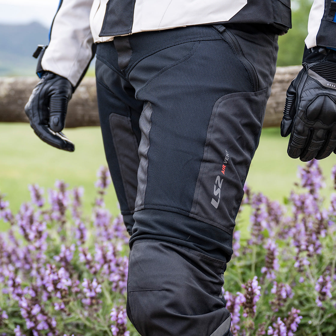 LS2 COMO AIR PANT BLACK