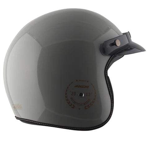 AXOR RETRO JET EURO GLOBE HELMET COOL GREY