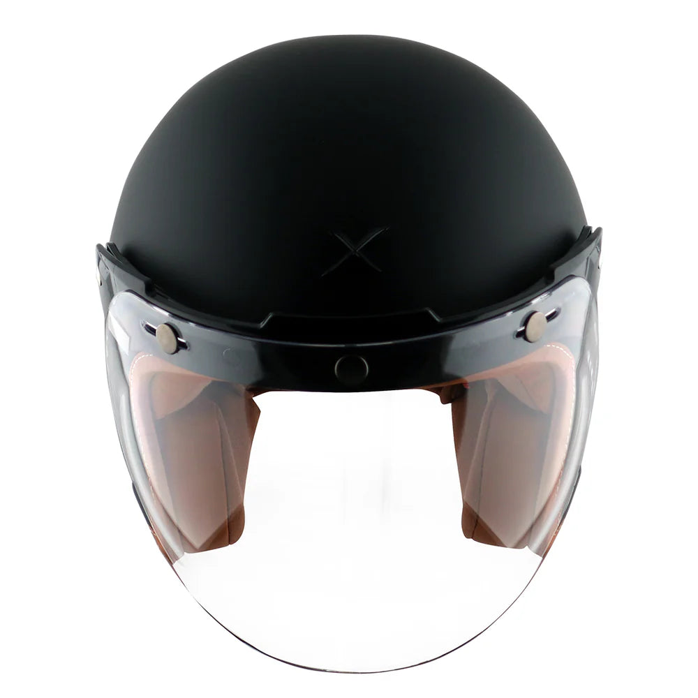 AXOR RETRO JET HELMET DULL BLACK