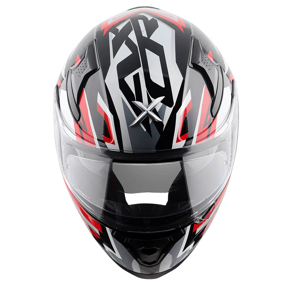 AXOR APEX STREAK HELMET BLACK RED