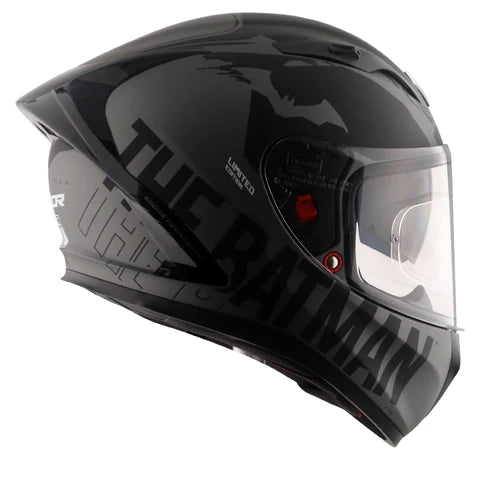 AXOR STREET DC BATMAN HELMET DULL ANTHRACITE BLACK