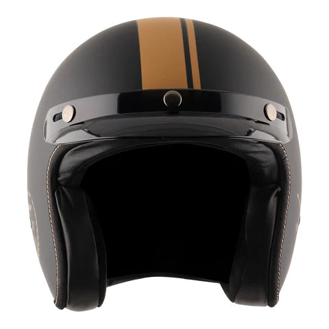 AXOR RETRO JET EURO GLOBE HELMET DULL BLACK