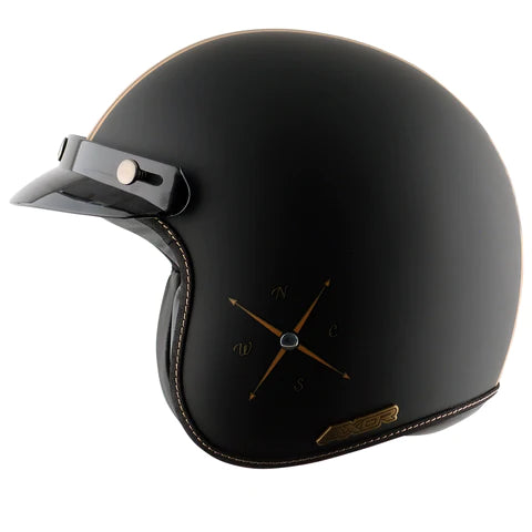 AXOR RETRO JET EURO GLOBE HELMET DULL BLACK
