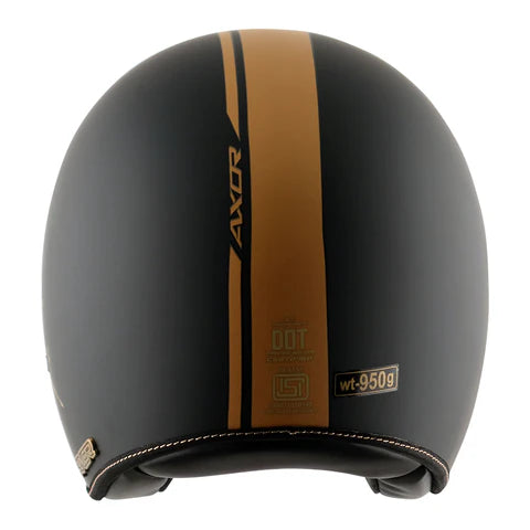 AXOR RETRO JET EURO GLOBE HELMET DULL BLACK