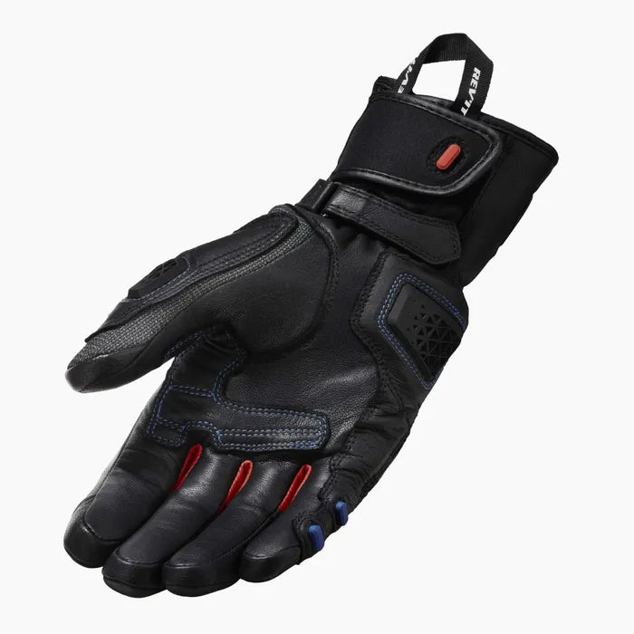 Rev'it Gloves Sand 4 H2O - Black-Red