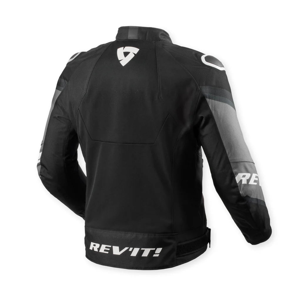 REV'IT QUANTUM 3 AIR JACKET BLACK WHITE