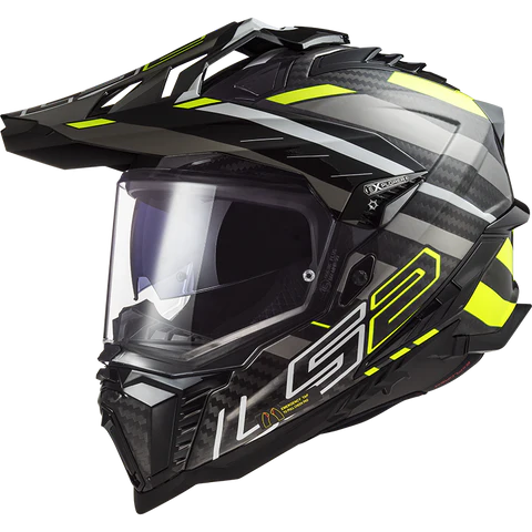 MX701 EXPLORER CARBON EDGE GLOSS BLACK H-V YELLOW