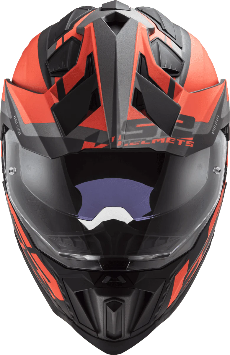 MX701 EXPLORER ALTER MATT BLACK FL.ORANGE