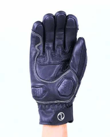 Rynox Tornado Pro 3 Gloves Black Hi-Viz Green