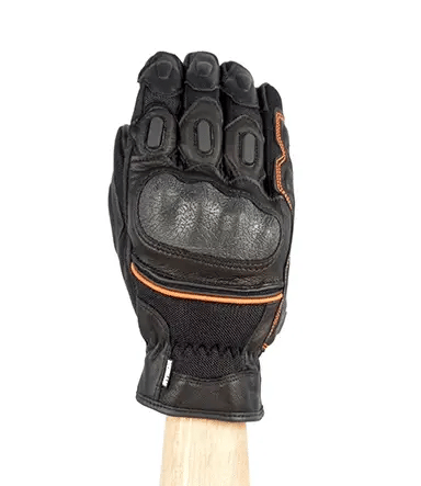 Rynox Tornado Pro 3 Gloves Black Orange