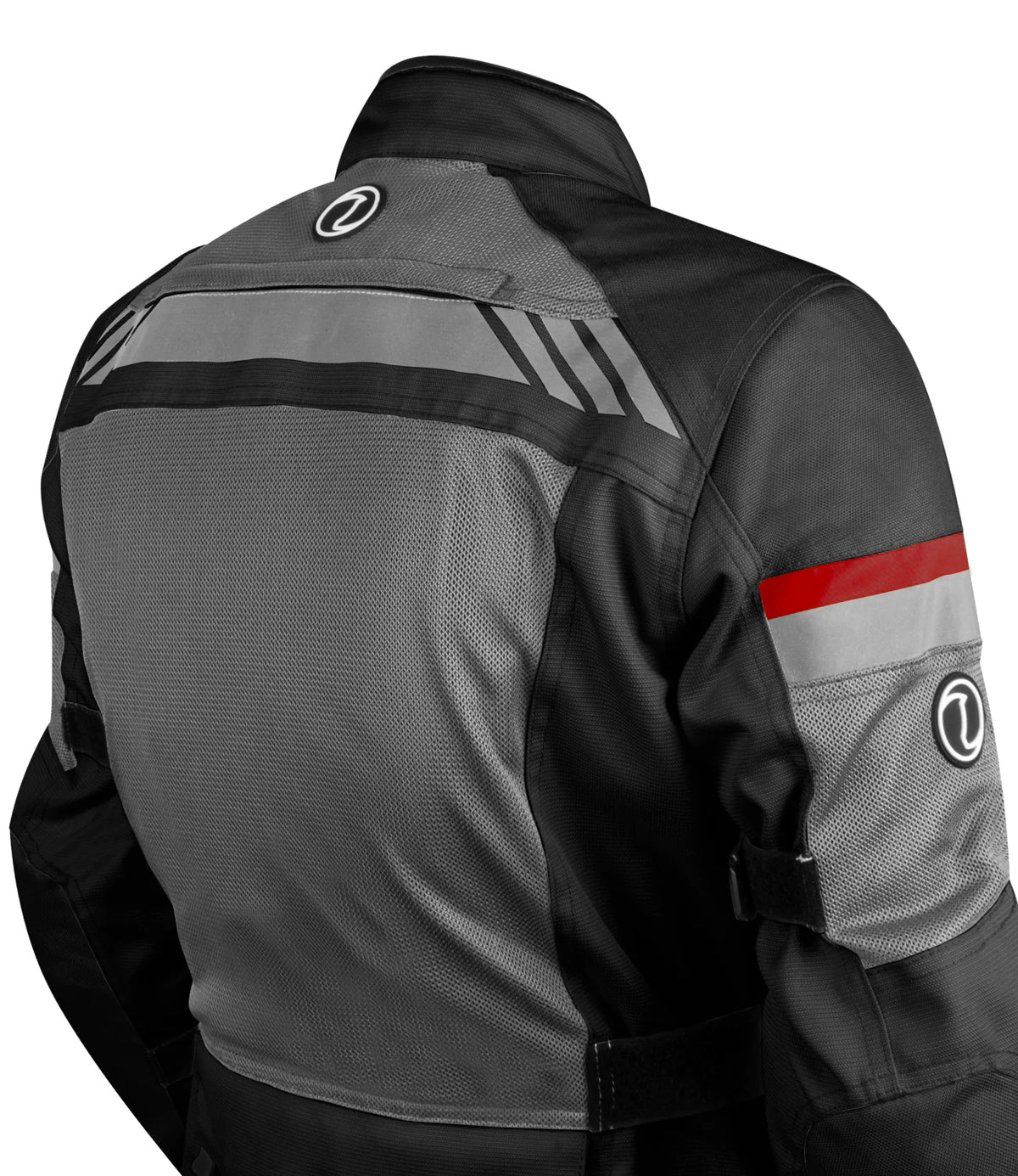 RYNOX STEALTH AIR PRO JACKET-BLACK GREY RED