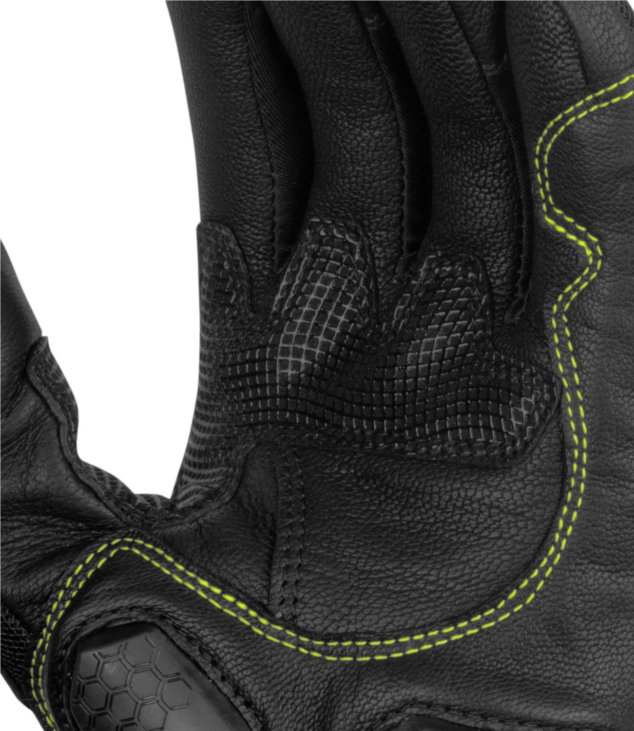 Rynox Tornado Pro 3 Gloves Black Hi-Viz Green