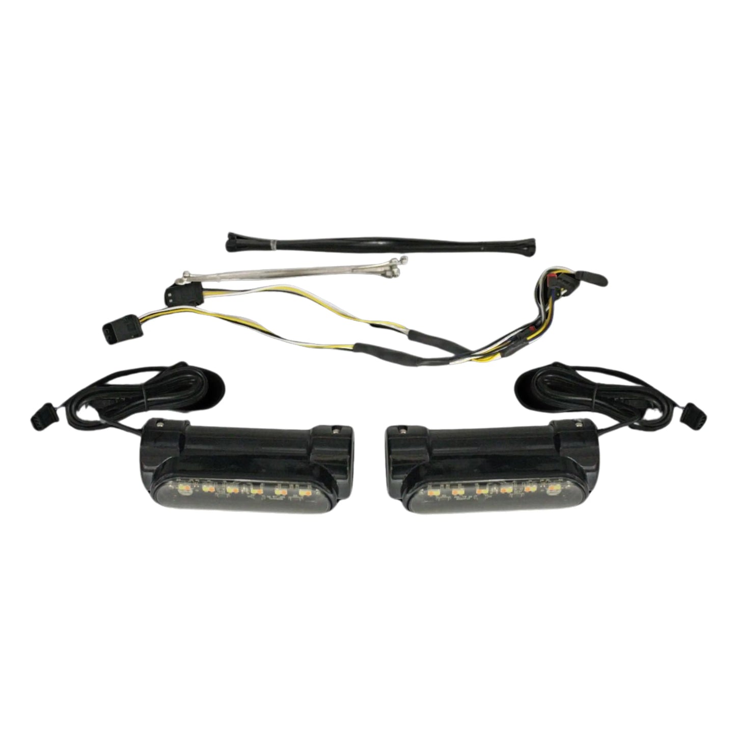 CUSTOM DYNAMICS CRASH BAR LIGHTS WITH AUXILIARY RUN & TURN SIGNALS