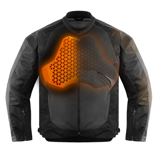 D3O CP1 CHEST PROTECTOR Level 1 (In pairs)