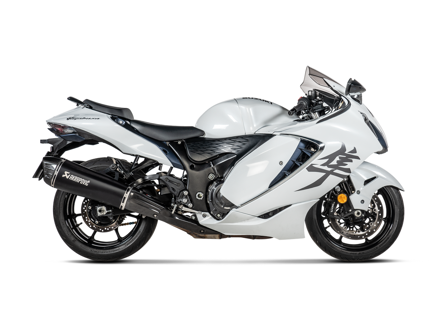 AKRAPOVIC SLIP-ON LINE TITANIUM FOR SUZUKI GSX-1300R HAYABUSA 2021 -2024