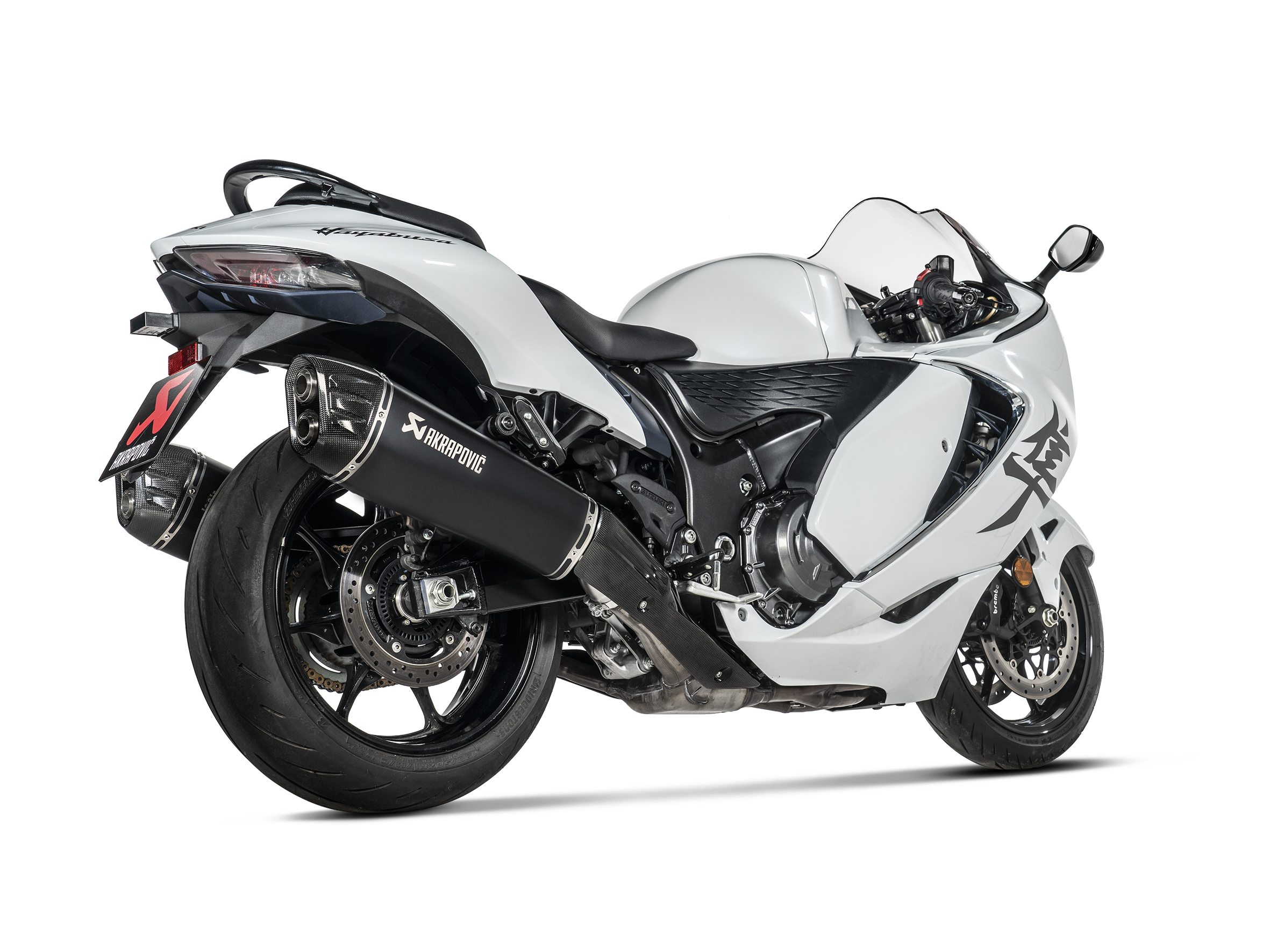 AKRAPOVIC SLIP-ON LINE TITANIUM FOR SUZUKI GSX-1300R HAYABUSA 2021 AKRAPOVIC SLIP-ON LINE TITANIUM FOR SUZUKI GSX-1300R HAYABUSA 2021
