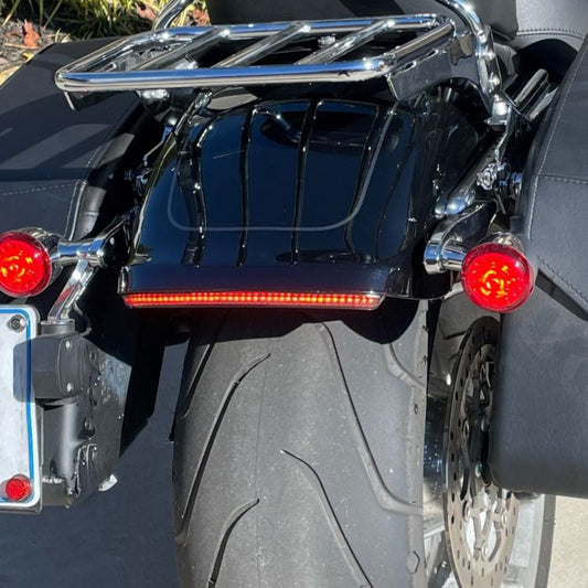 CUSTOM DYNAMICS FAT BOY AUXILIARY RUN, BRAKE & TURN TAILLIGHT FOR 2018-2024 FLFB/FLFBS