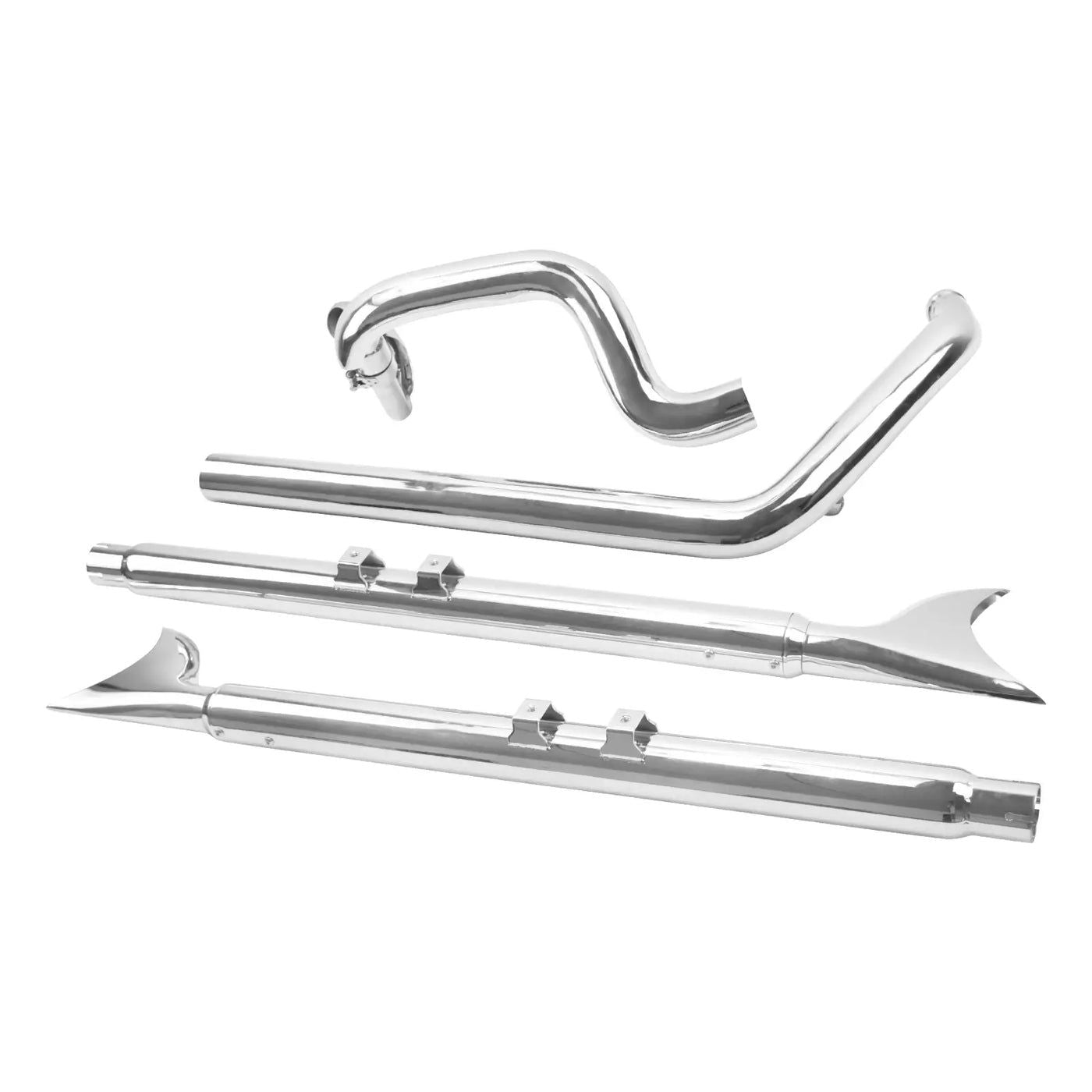 HARLEY-DAVIDSON FISHTAIL EXHAUST FOR TWIN CAM SOFTAIL MODELS